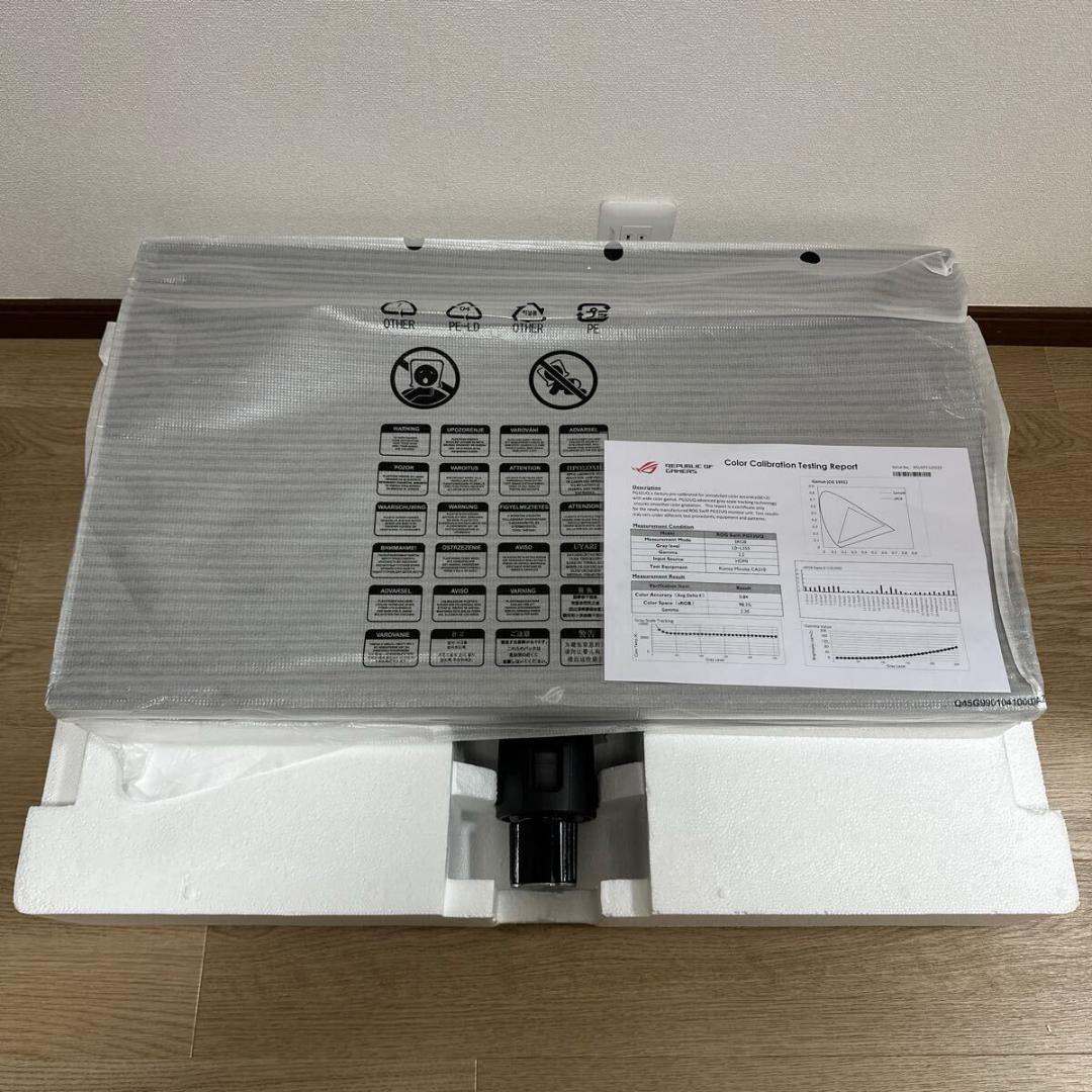 ASUS ROG Swift PG32UQ 32型 4K ゲーミングモニター