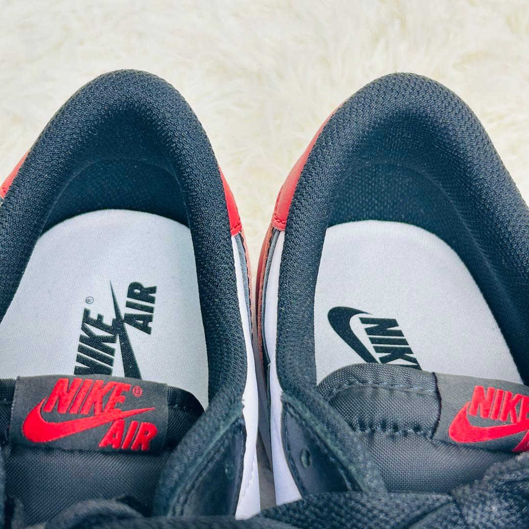 【極美品】名品　NIKE AIR JORDAN 1 LOW OG つま黒