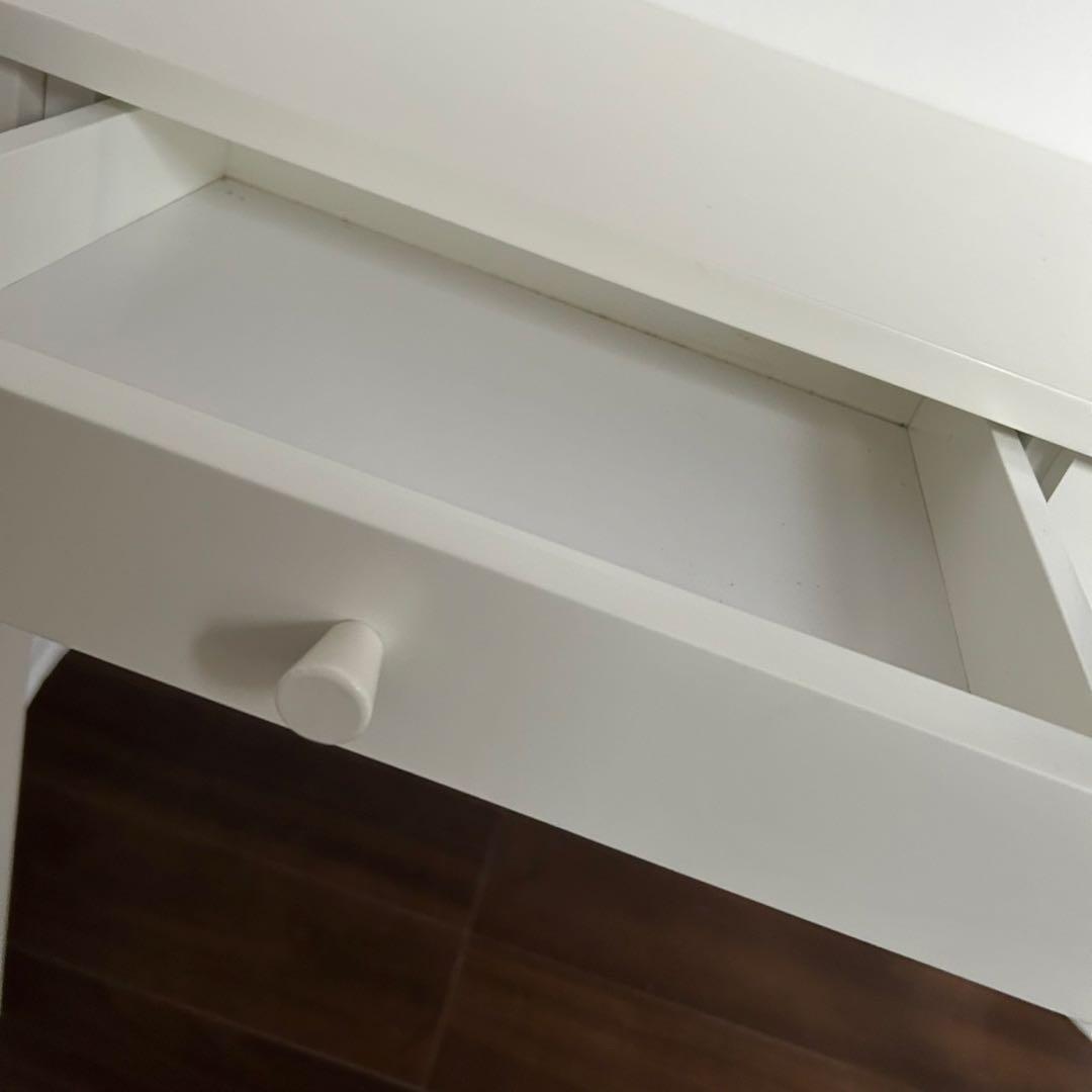 ACTUS 学習机　デスク　ホワイト　ガーリー　フレンチ　カントリー