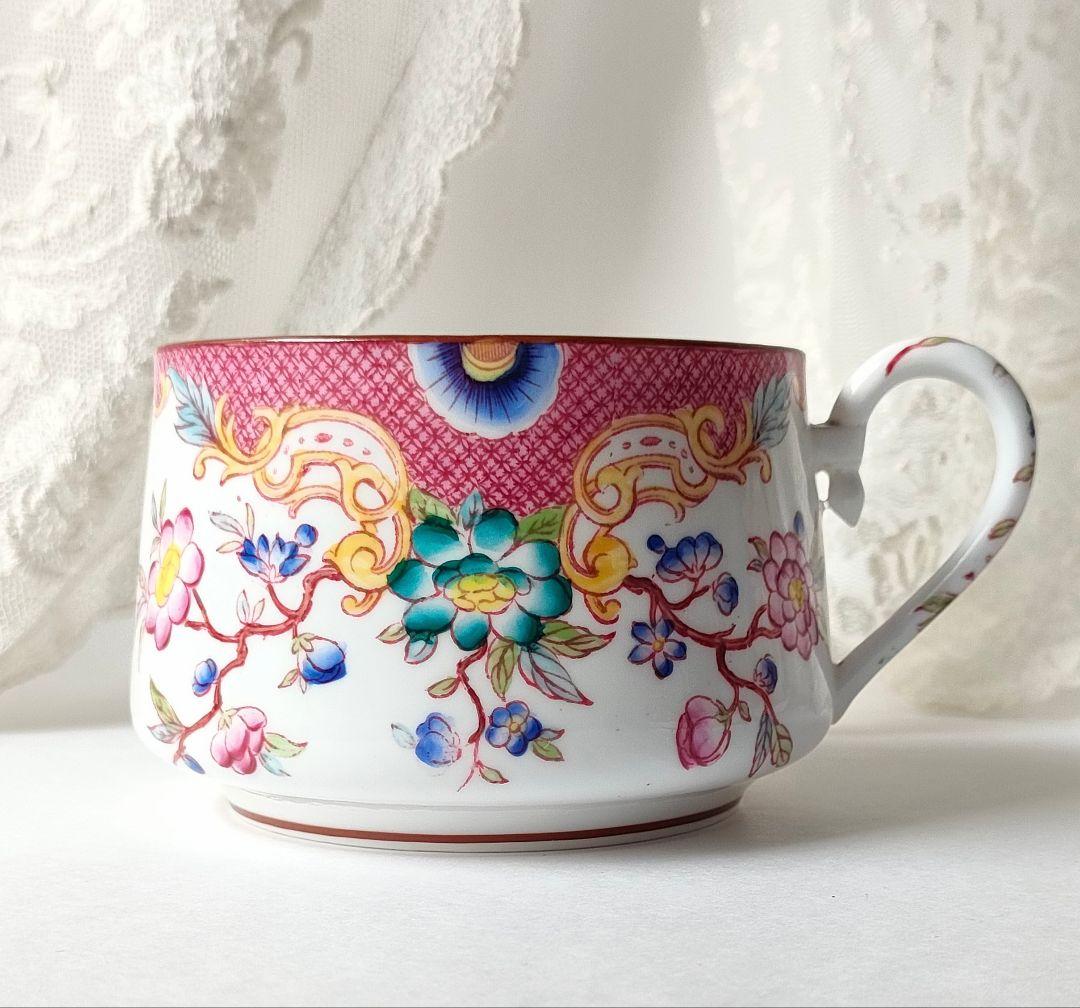 希少　美品　サルグミンヌ　ミントン　ショコラカップ　フランスアンティーク