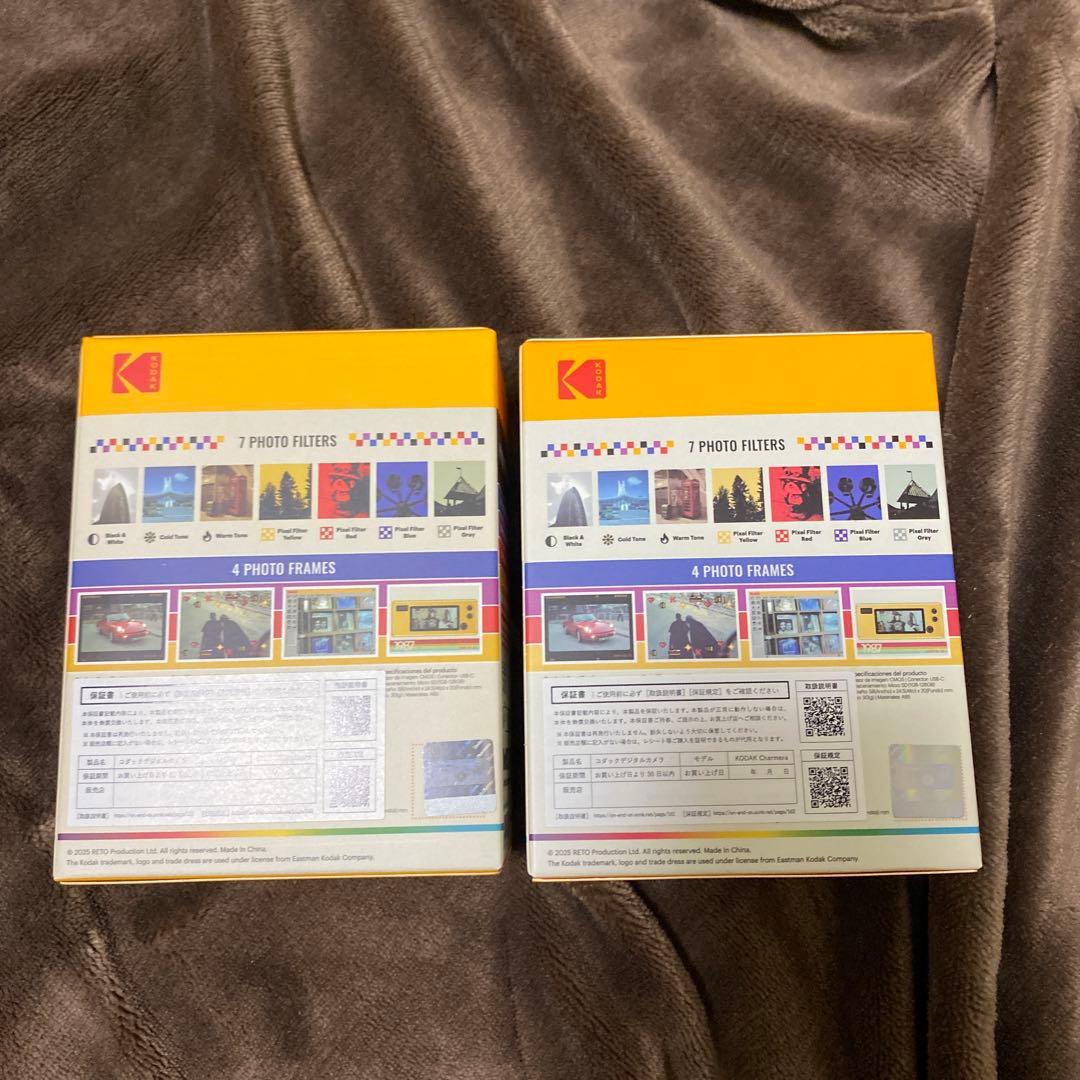 【未開封】 kodak charmera 2個セット デジタルカメラキーチェーン