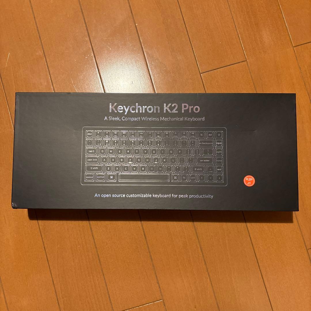Keychron K2 Pro(パームレスト付き) キーボード本体
