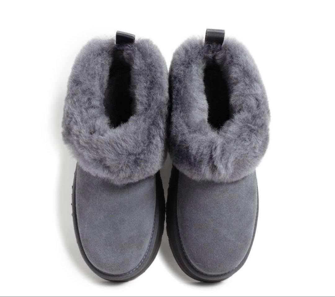 【新品・未使用】UGG Tazzelle タゼル　サイズ7 ダークグレー