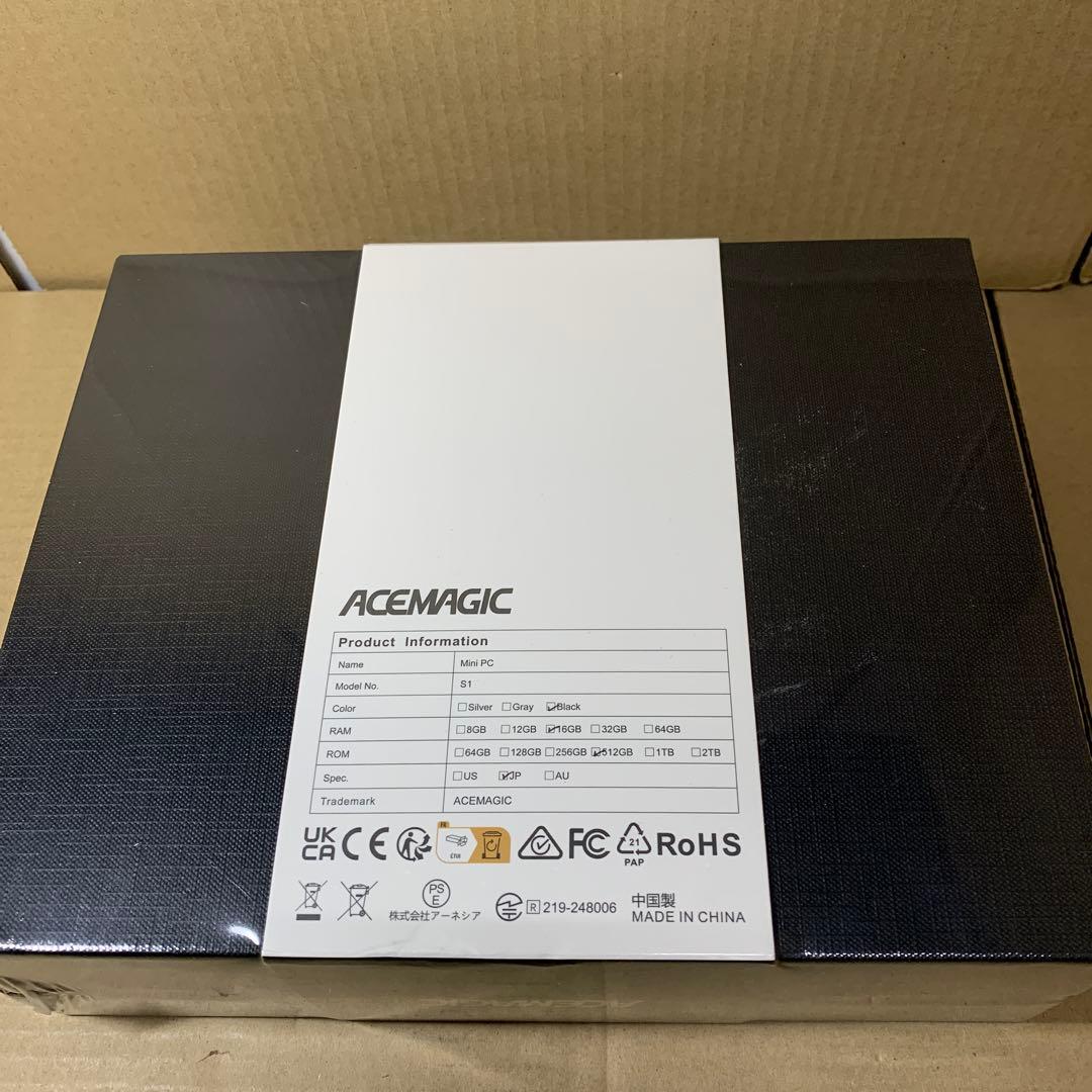 新品未開封　ミニpc N97 mini 小型pc 16GB 512GB