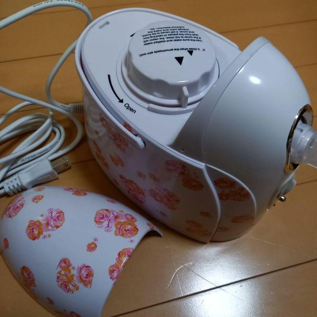 リズリサ　薔薇柄　花柄フェイススチーマー