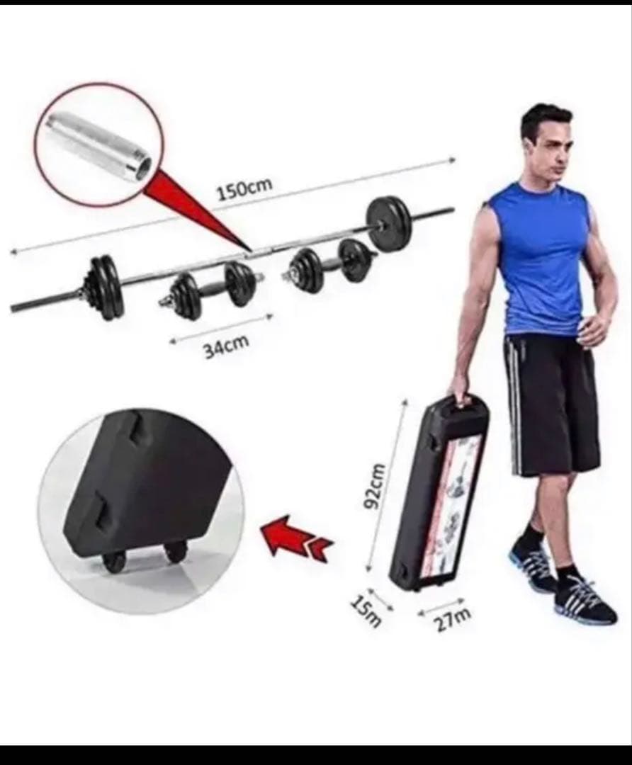 ダンベル 50kg ダンベル セット 筋トレ 鉄アレイアジャスタブル ホームジム