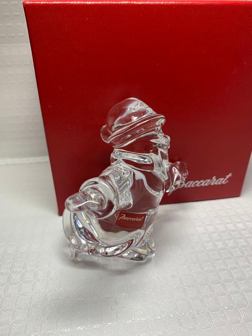 美品　バカラ　スノーマン　箱付き