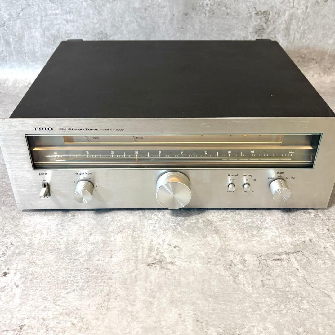 【希少品】TRIO FMステレオチューナー KT-8000