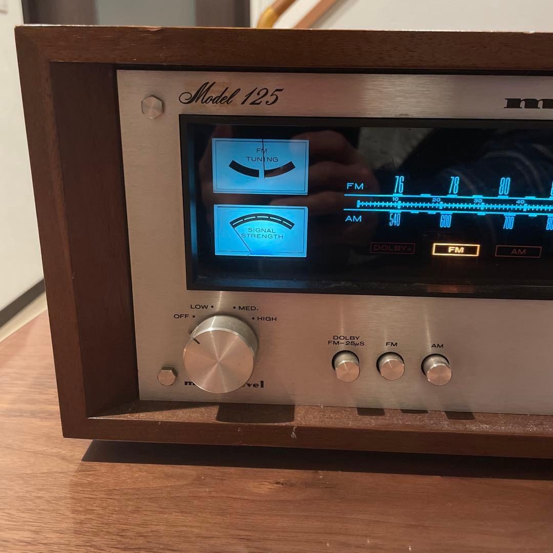 【即購入OK】Marantz Model125 チューナー 木製ケース付き