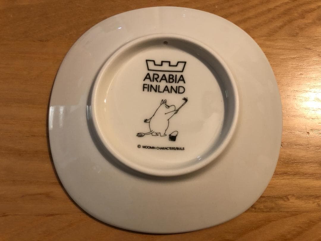 廃盤【ARABIA】アラビア ムーミン ウォールプレート★箱付未使用
