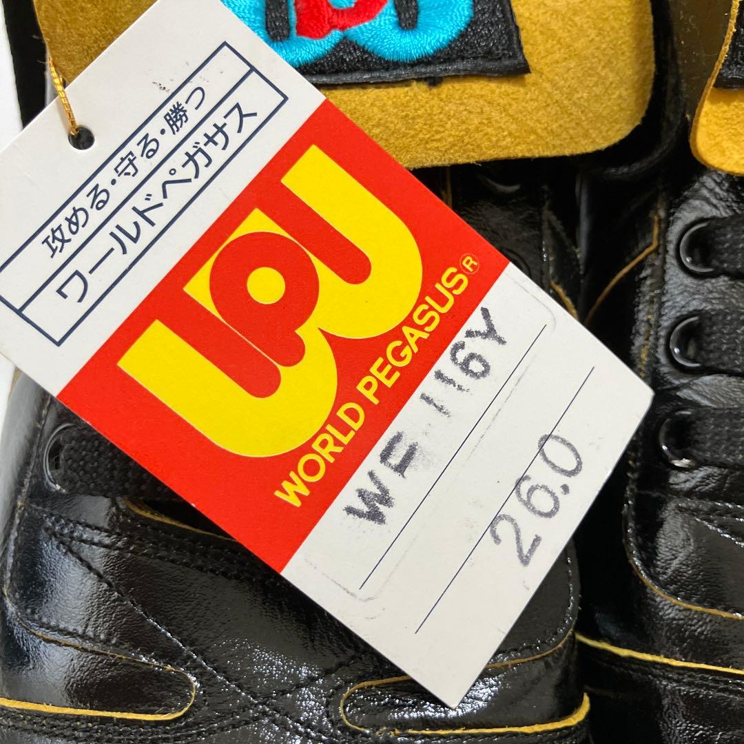 未使用 ワールドペガサス ヴィンテージ 本革 野球スパイク 26.0cm