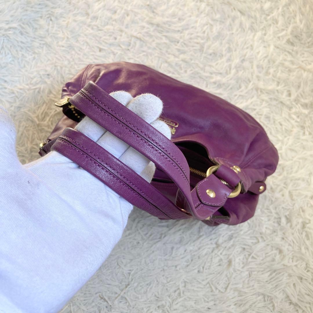 極美品 vintage coach old archive hobo