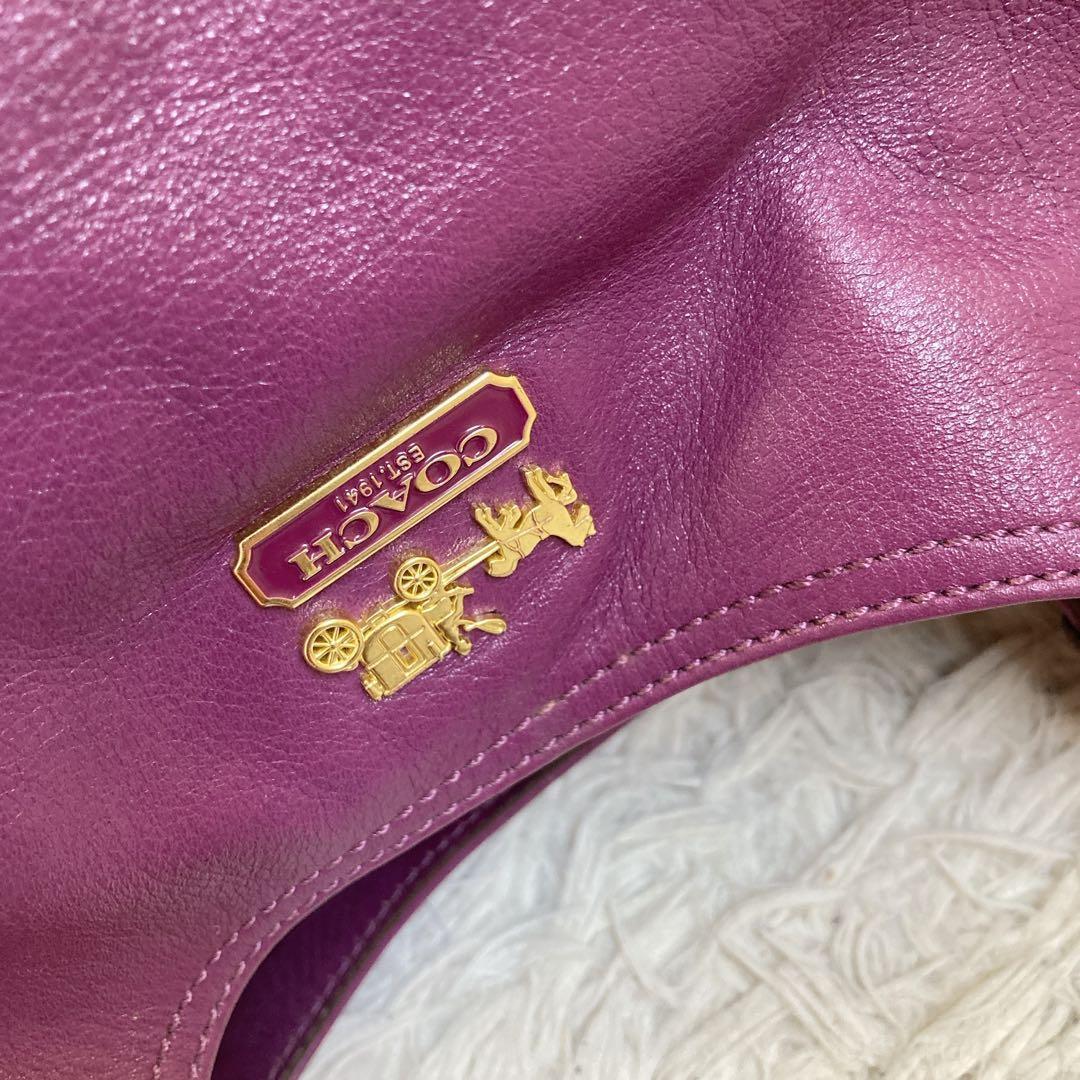 極美品 vintage coach old archive hobo