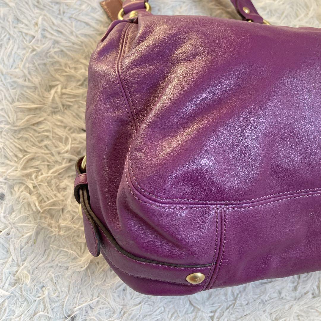 極美品 vintage coach old archive hobo