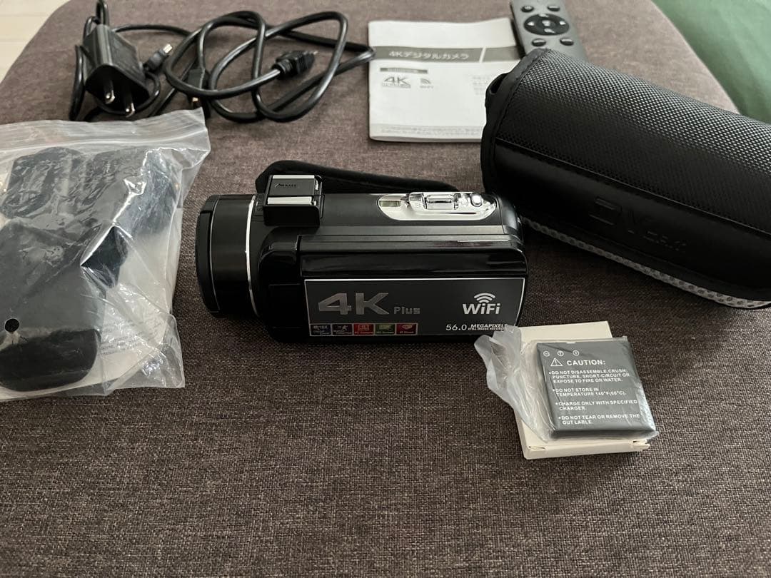ビデオカメラ 4k plus Wi-Fi機能付き