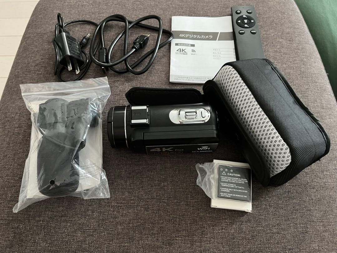 ビデオカメラ 4k plus Wi-Fi機能付き