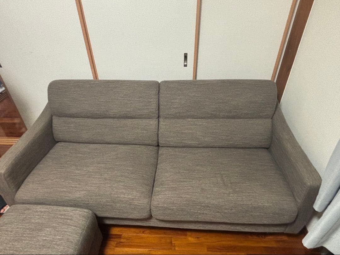 【沖縄本島の方限定】ニトリ カウチソファ オットマン付き