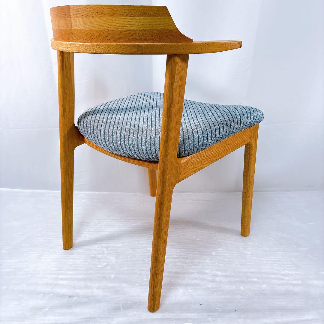 【極美品】ナガノインテリア ダイニングチェア アームチェア DC355