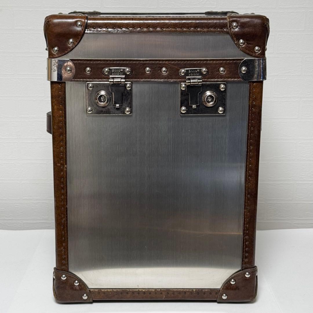 【貴重】HALO ハロ パリストランク ブラッシュドスチール サイドテーブル