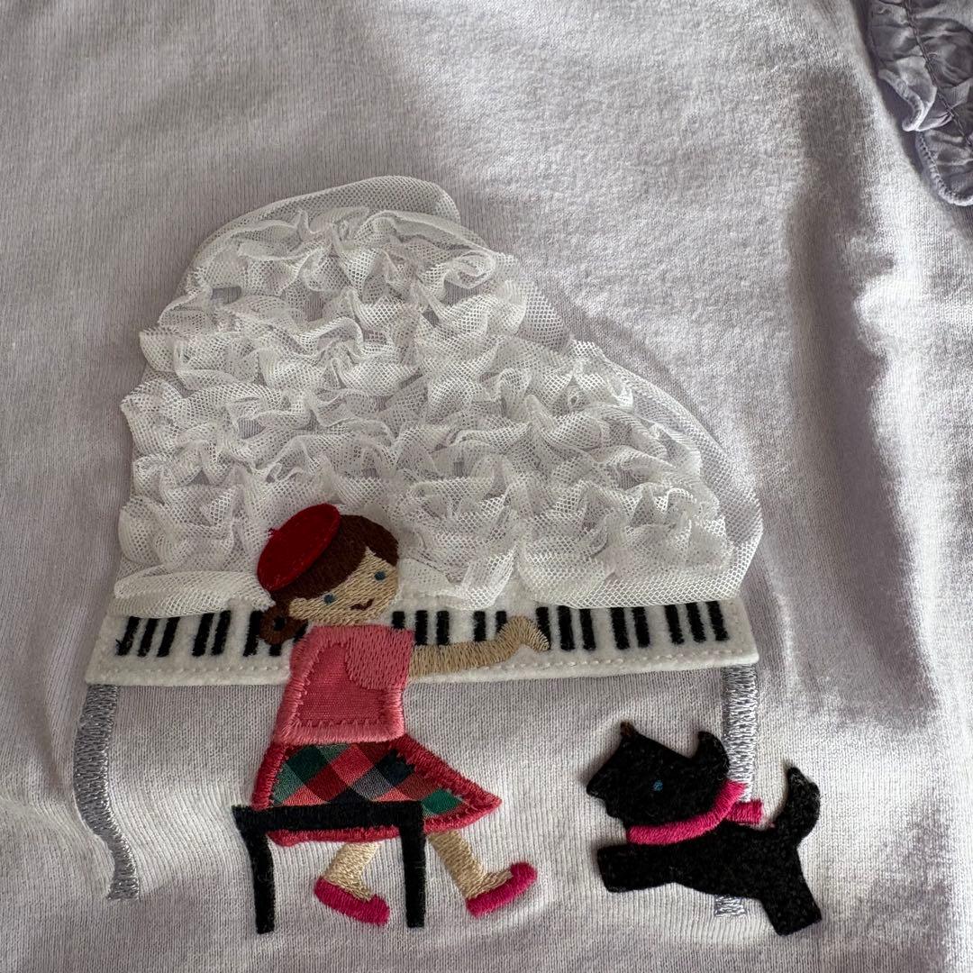 美品　ファミリア　Tシャツ・キュロット　110・100