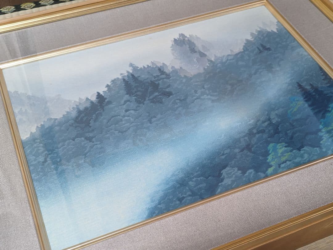 東山魁夷「山雲去来」218/280 木版画 版画 真作 生前作 絵画 #BS