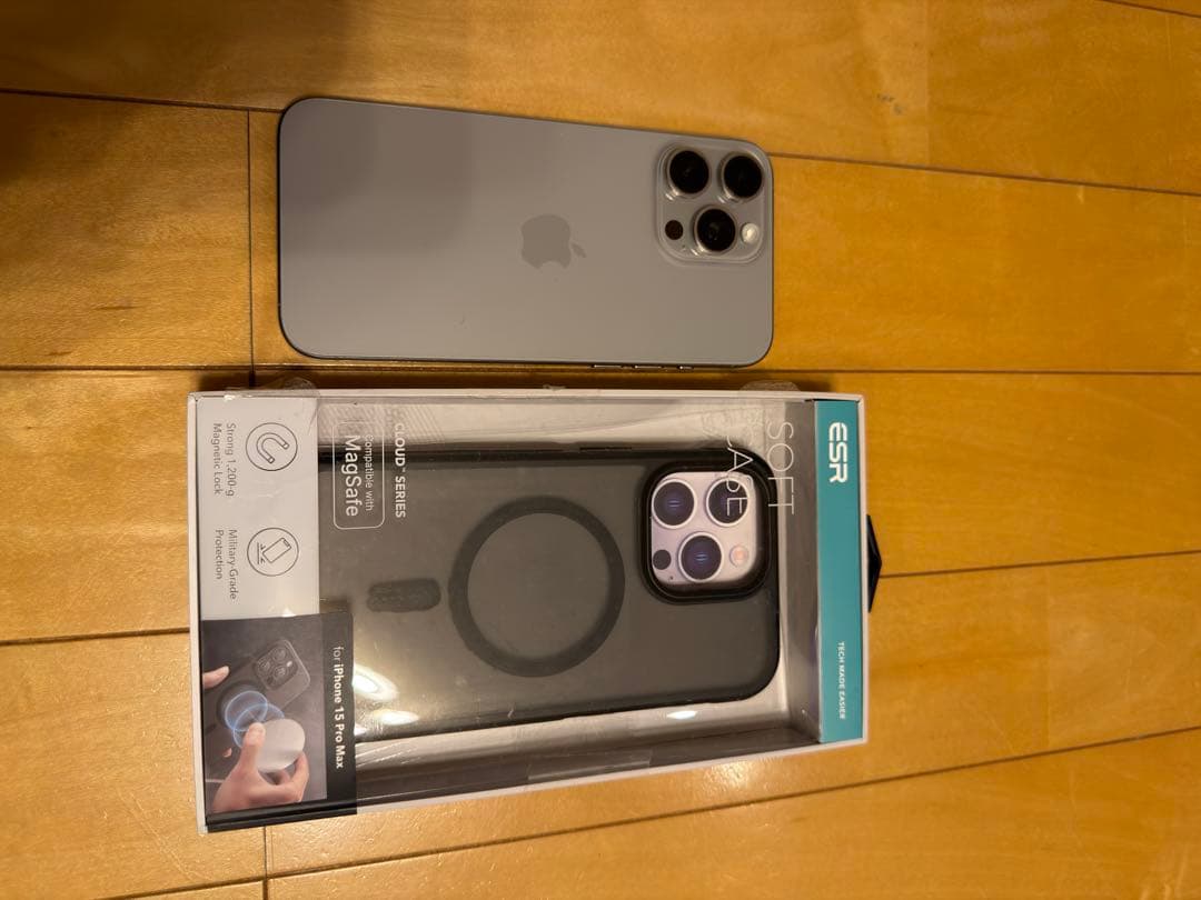 シムフリーiPhone 15 Pro Max 256GB ナチュラルチタニウム