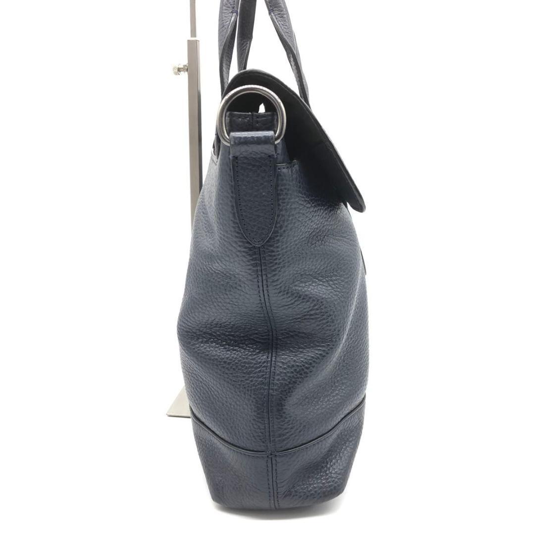 コーチ COACH トートバッグ ビジネスバッグ レザー A4 大容量 ネイビー