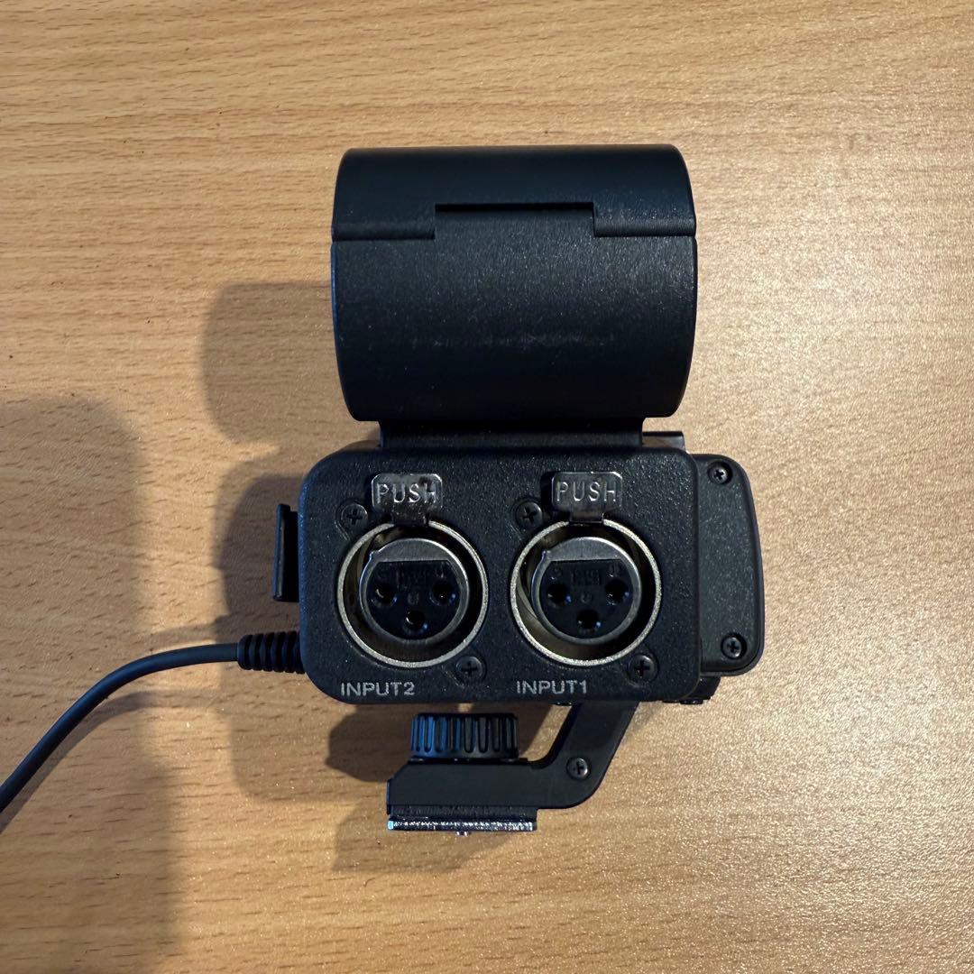 SONY ビデオカメラ用 XLR端子 マイク入力 ユニット