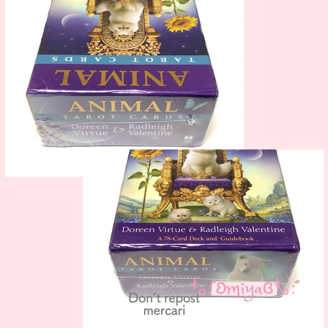 ❣️セール中⚜️希少✨新品未開封✨絶版✦アニマルタロットカード✦オラクル✥英語版✥