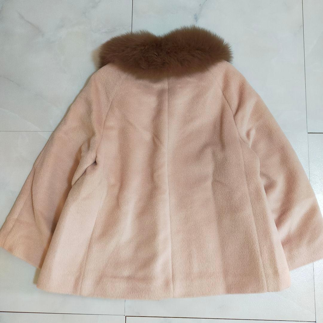 名品✨アナイ　ANAYI アルパカシャギーフォックスファーコート