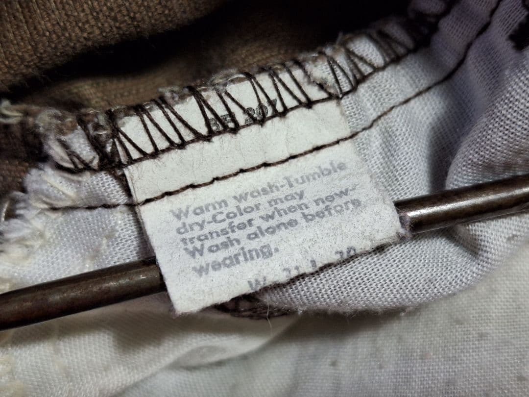 K*様 70's リーバイス 646 ヴィンテージ コーデュロイ パンツ こげ茶