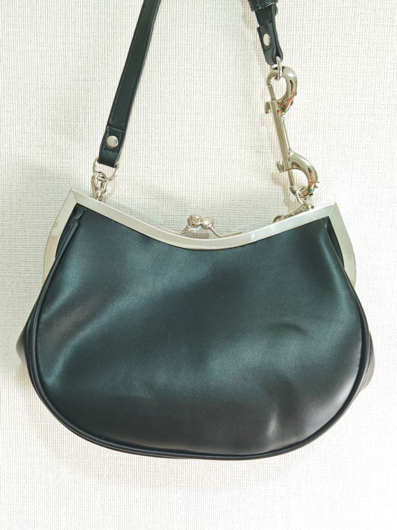 Vivienne Westwood ハンドバッグブラックチェーンチャーム付き美品