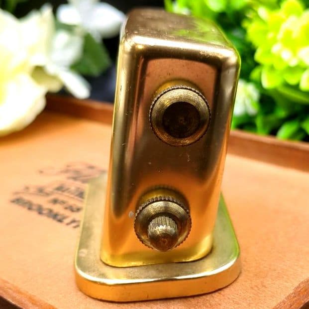 パークシャーマン デスクカレンダー 真鍮製 ヴィンテージ レトロ