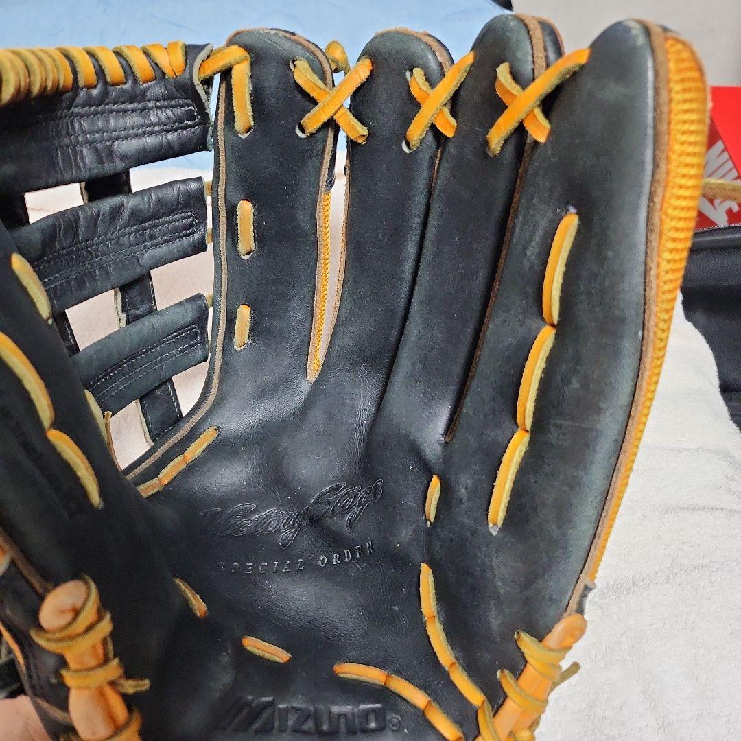 ミズノ　ビクトリーステージ　外野軟式　オーダーグローブ