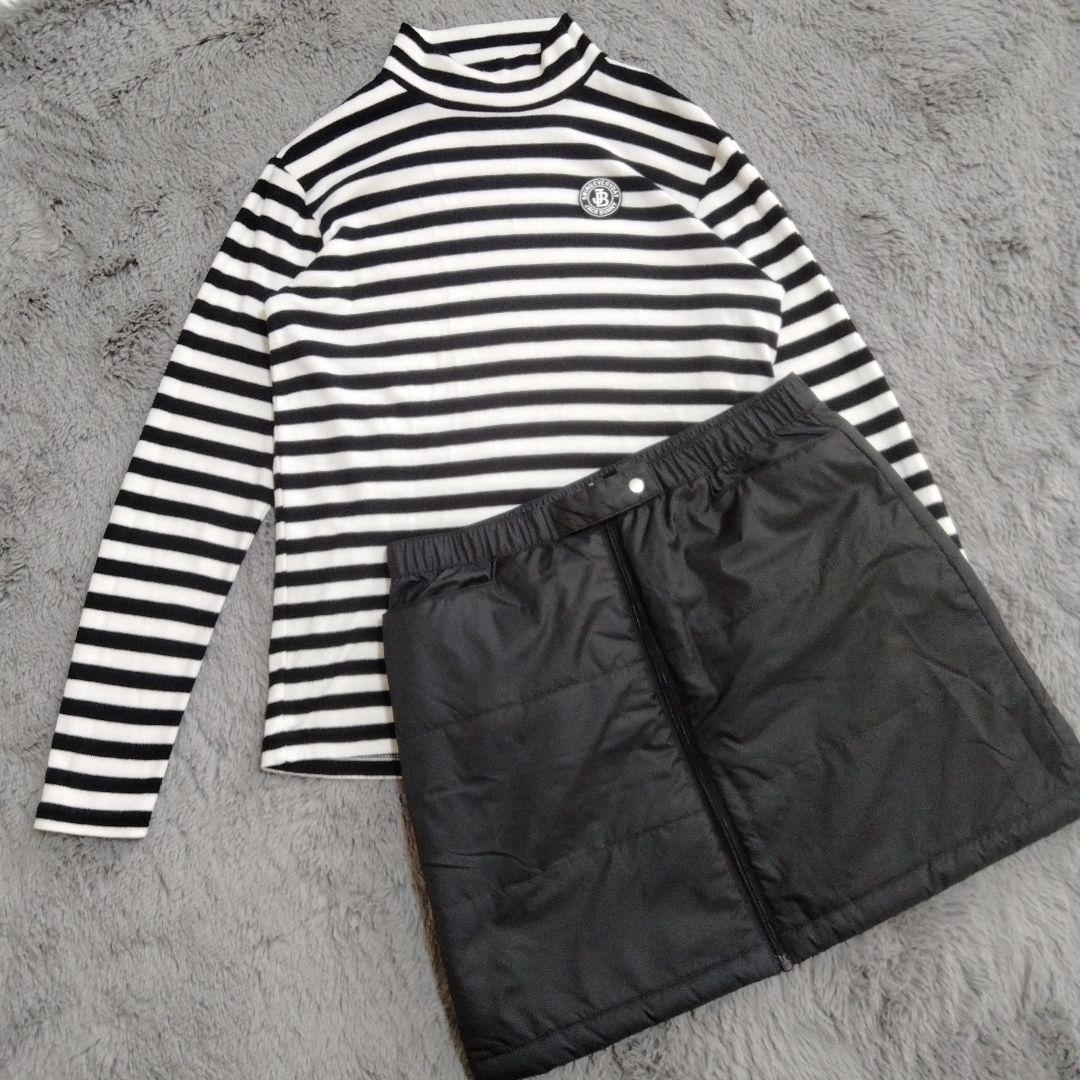 ジャックバニー♡kasco♡ニット/中綿*スカート　L ゴルフ/スポーツ