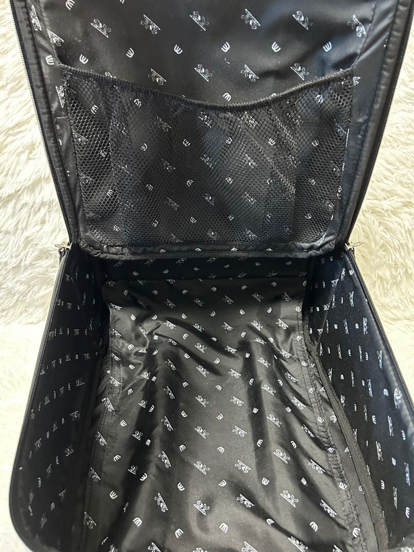 【美品】MU SPORTS キャリーケース シンプル ホワイト ミエコ ウエサコ