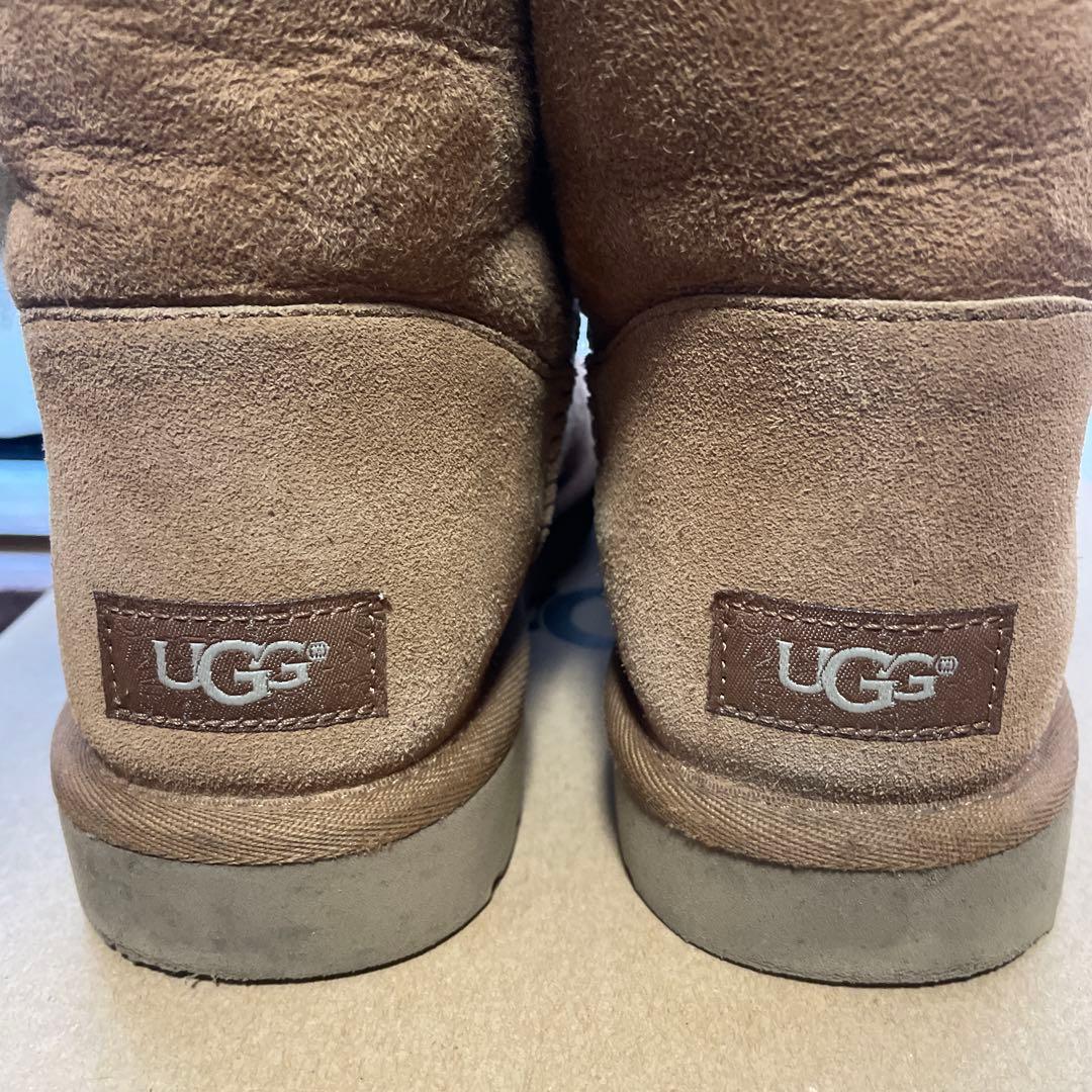 UGG 25センチ　キャメルムートンブーツ