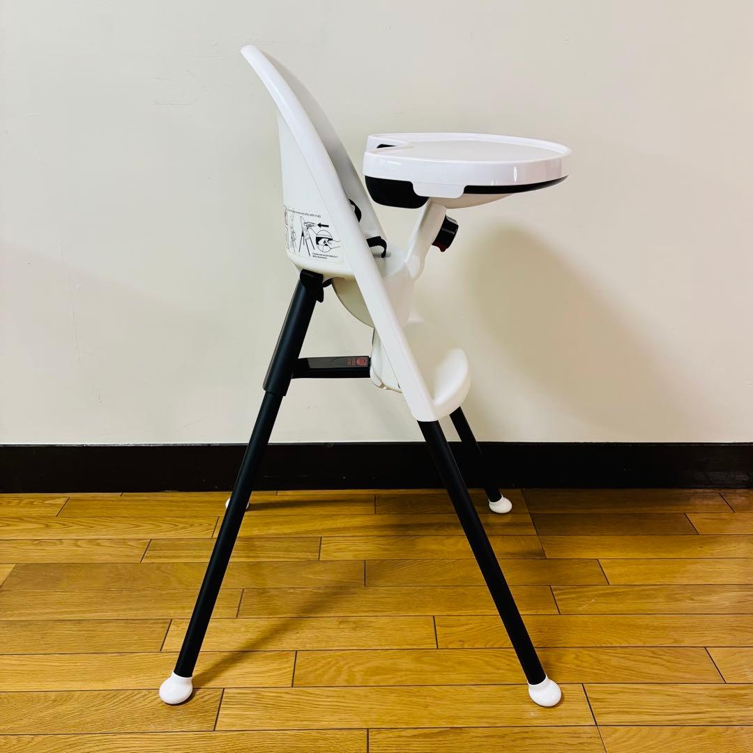 【美品】BABYBJÖRN ホワイトハイチェア