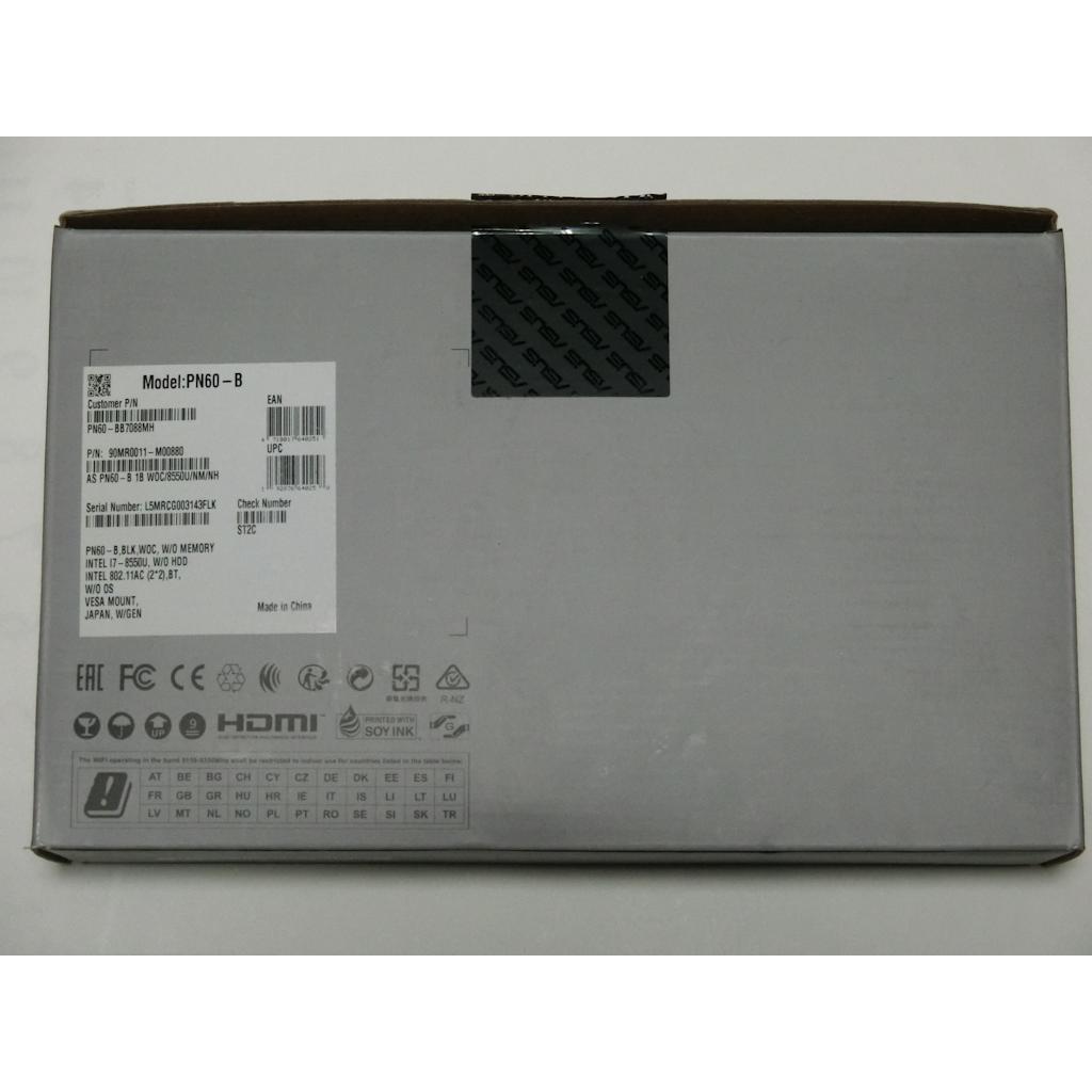 ミニPC ASUS Mini PC PN60