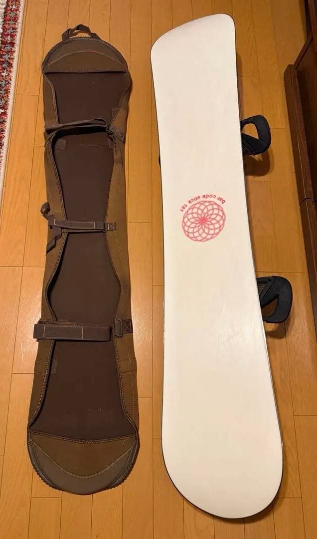 BORTON スノーボード　ボード　カバー　ビンディング　一式セット