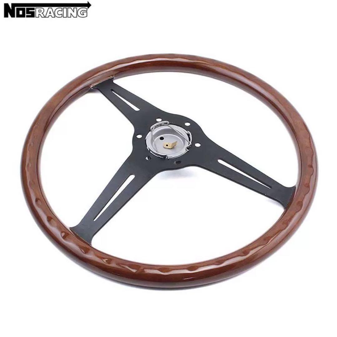 NARDI ナルディ ウッド クラシック ステアリング 車ハンドル 14インチ