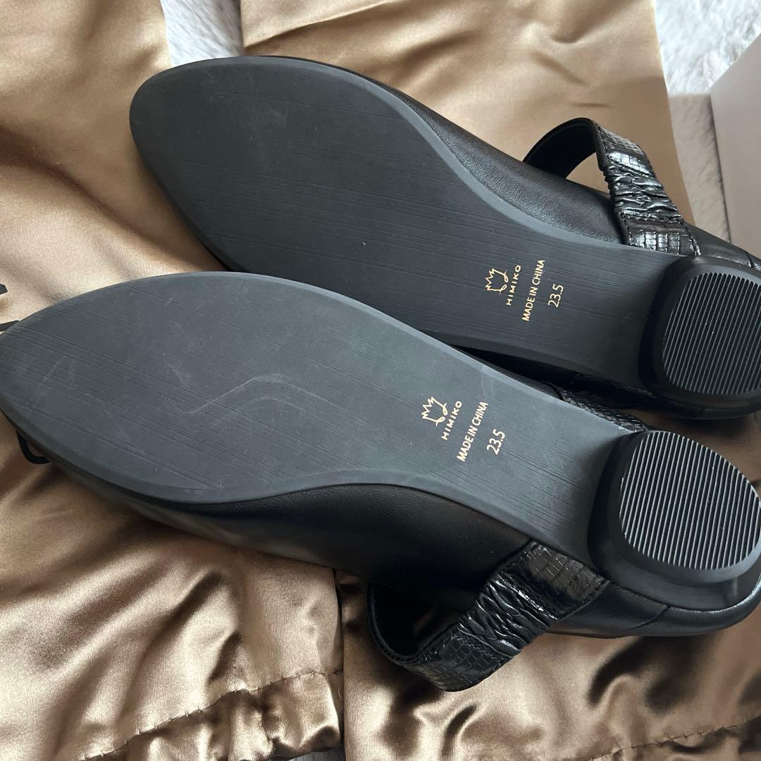 卑弥呼(ヒミコ) 2WAYベルトデザインバブーシュ/パンプス23.5 EE