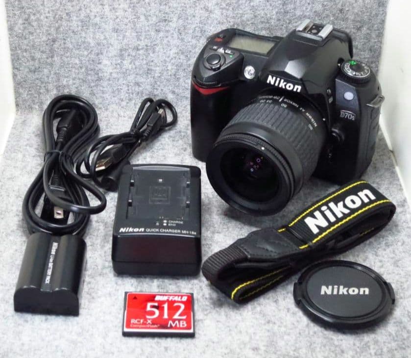 Nikon D70s　ズームレンズ付