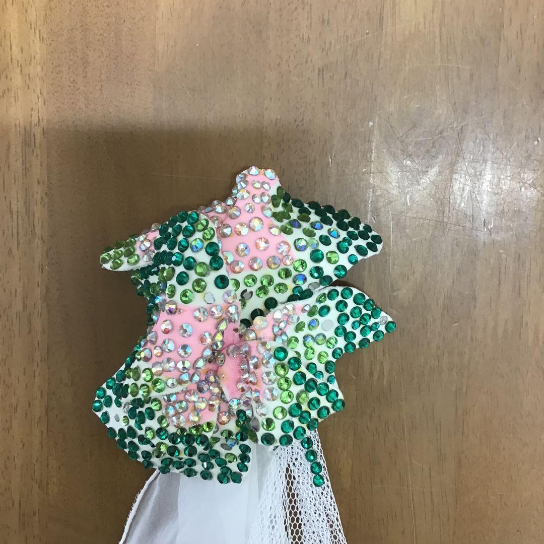 社交ダンスドレス　白　タカダンス