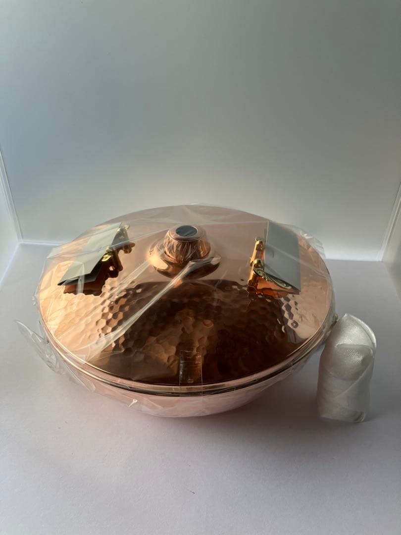 銅製しゃぶ鍋CNE310【日本製、未使用品】