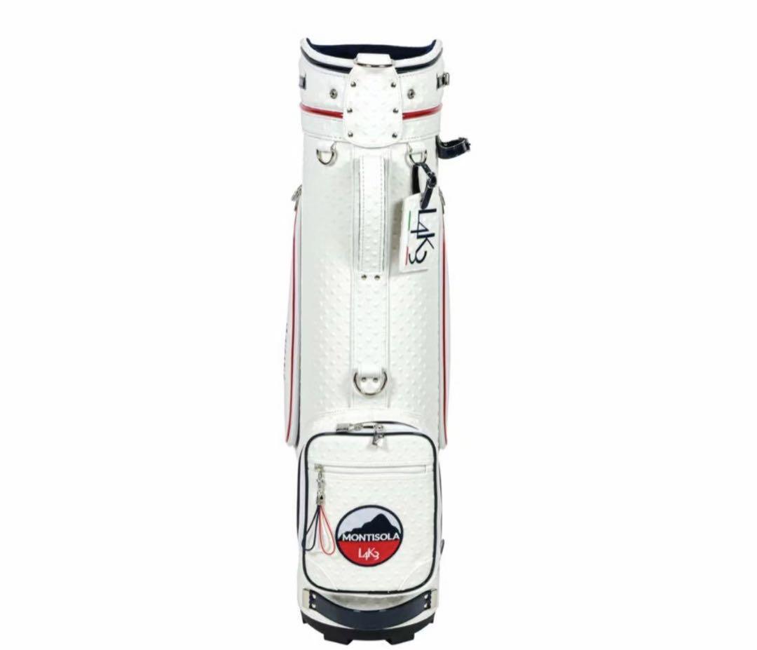 ゴルフバッグ・キャディバッグ CADDY BAG (CART TYPE) CB-STAR WHITE MUTA
