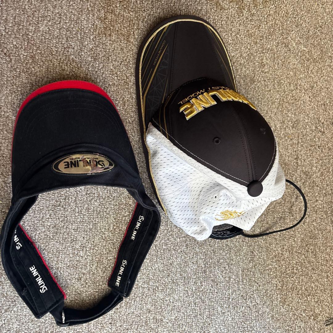 サンライン ウェア　STW-1303 キャップ　バイザーセット