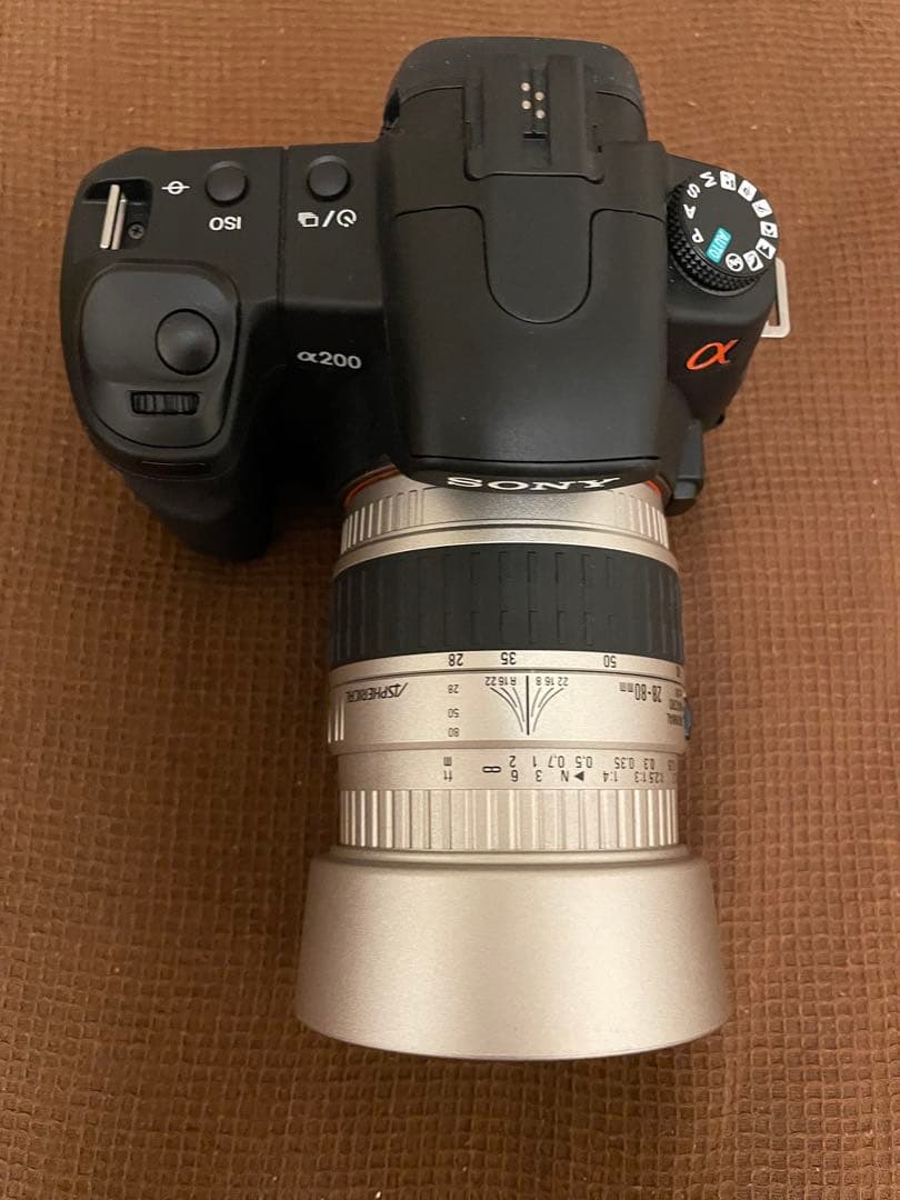 SONY α200 デジタル一眼レフカメラ 本体 Sigma レンズ　セット