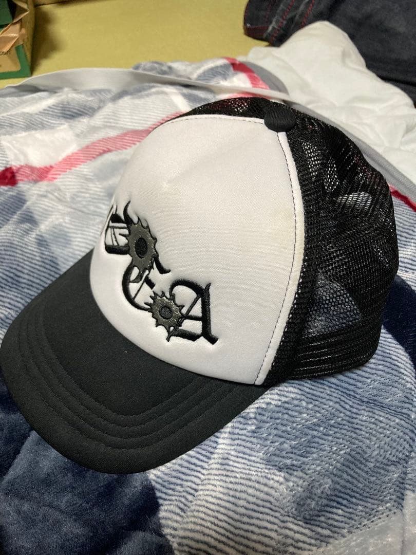 ideaswam キャップ イデアスワム メッシュ 刺繍キャップ