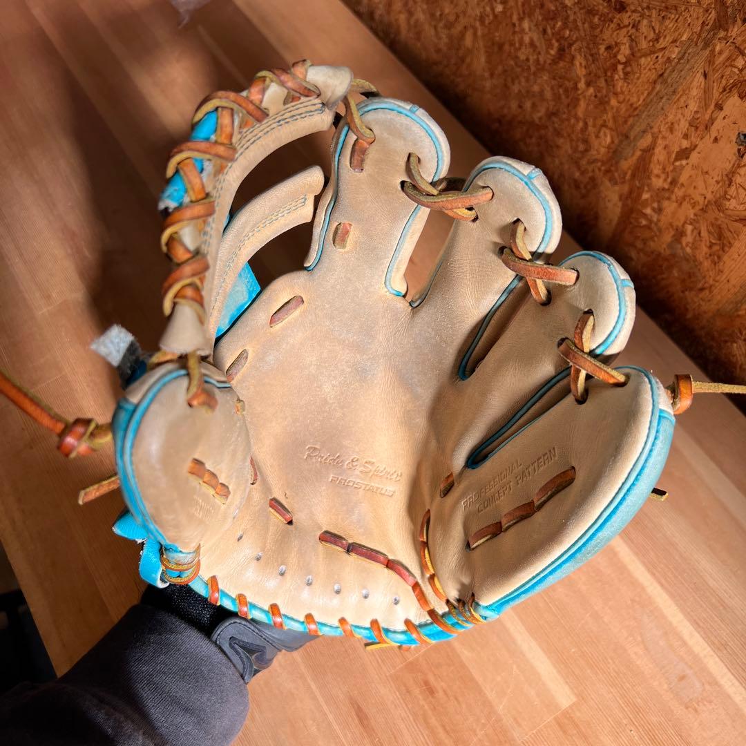 ZETT プロステ　軟式グローブ 源田モデル